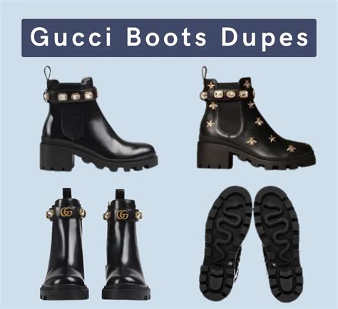 gucci boot dupes